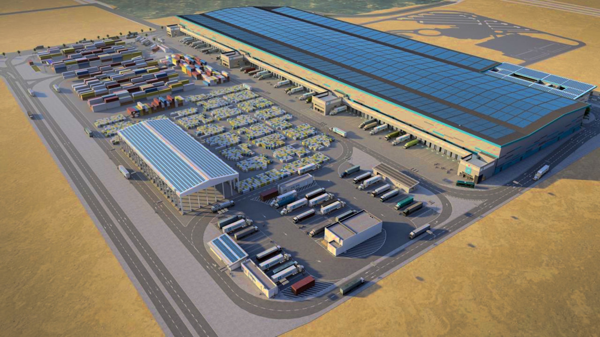 Saudi Arabia industrial logistics complex