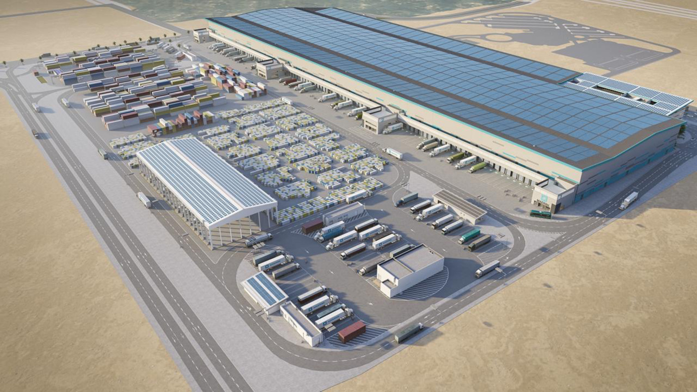 Grade-A logistics complex