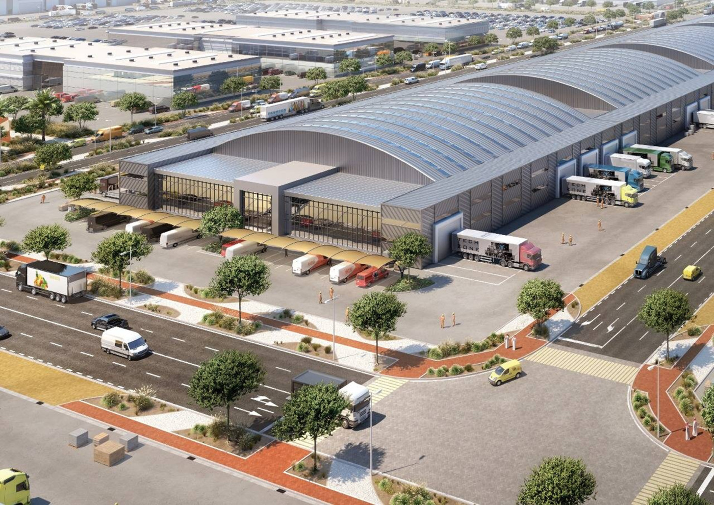 Grade-A logistics warehouse