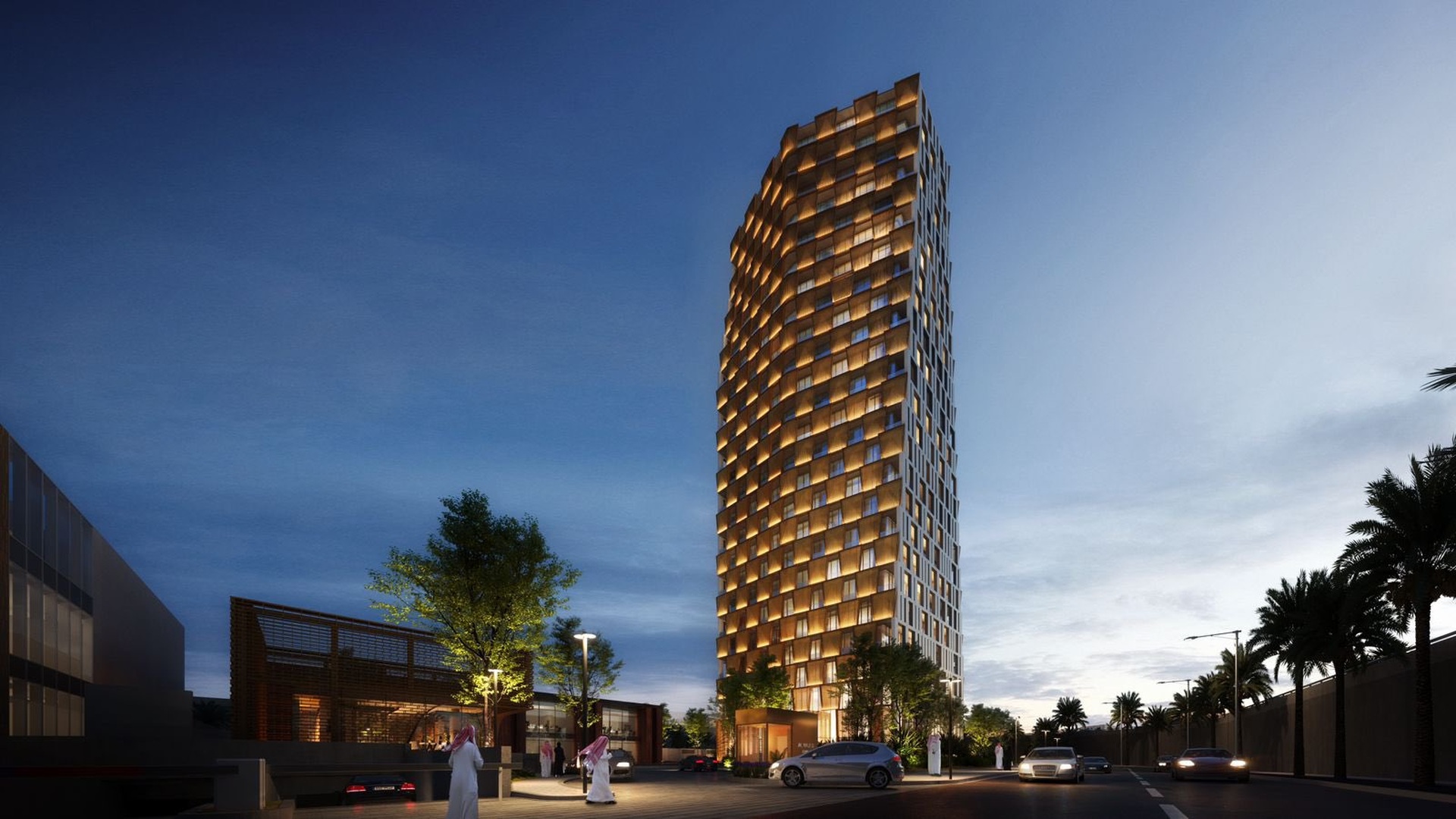 Hilton Branded Residences tower, The Eye, Riyadh